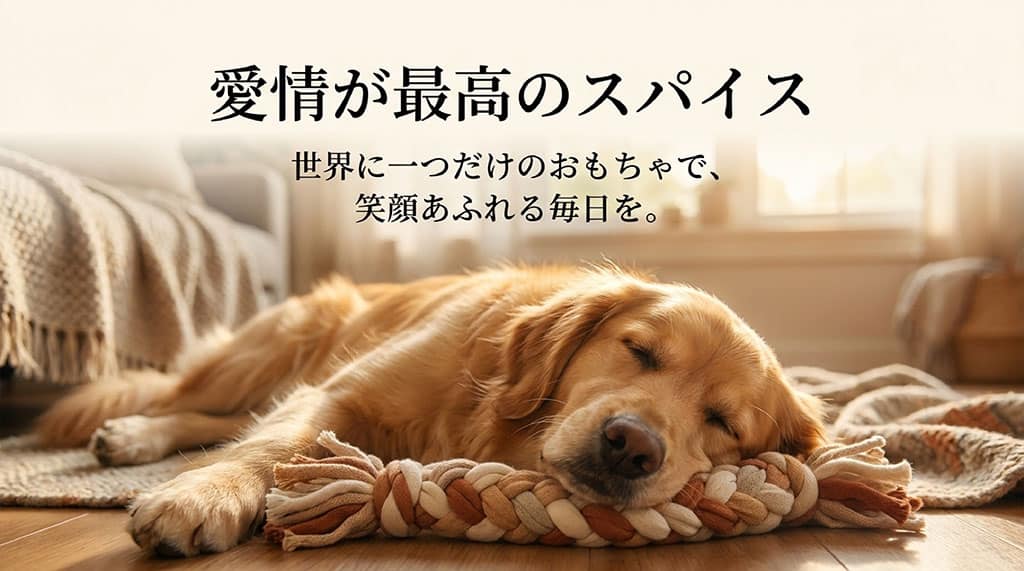 世界に一つだけの愛情たっぷり手作りおもちゃ